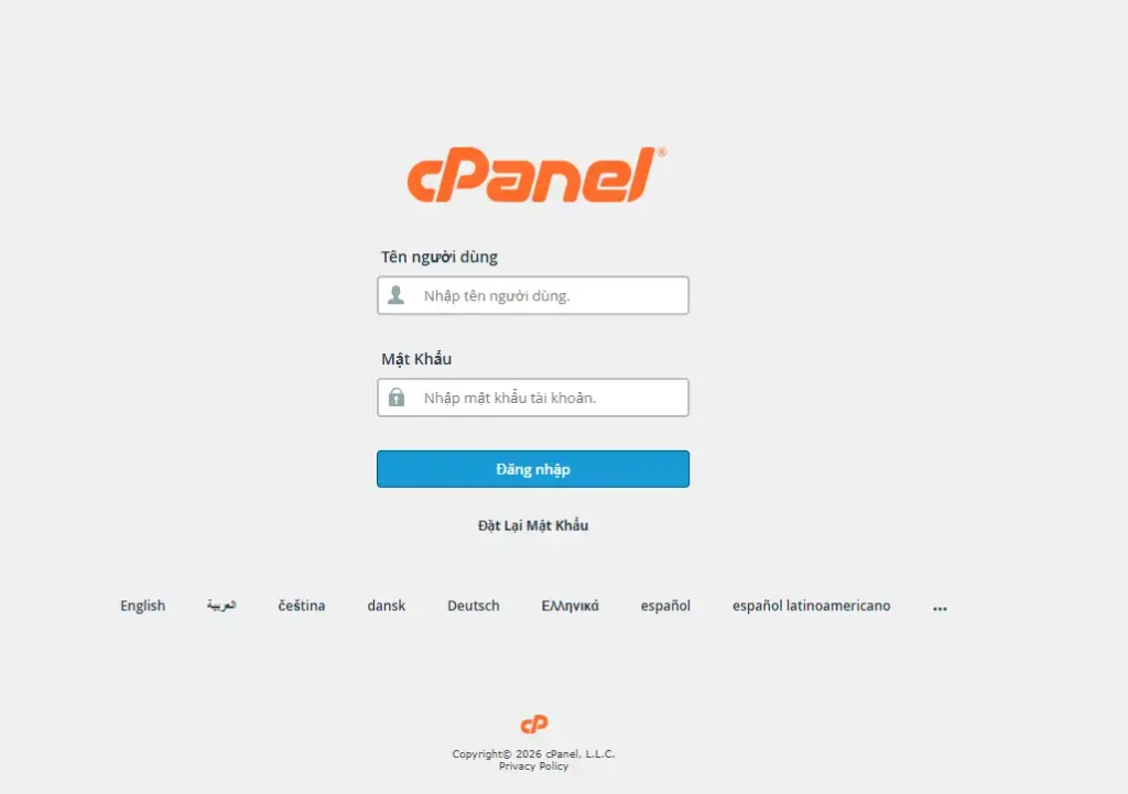 cPanel