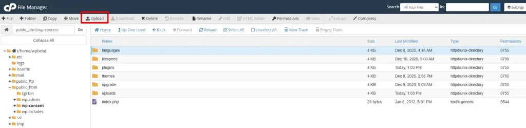 cPanel